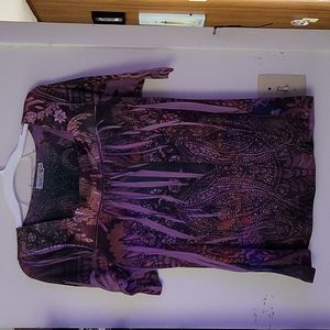 Paisley and other design blouse